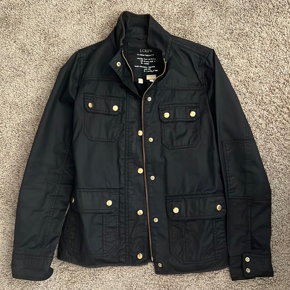 J. Crew cotton wax field jacket